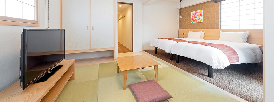 Deluxe Twin Room with Tatami Area1