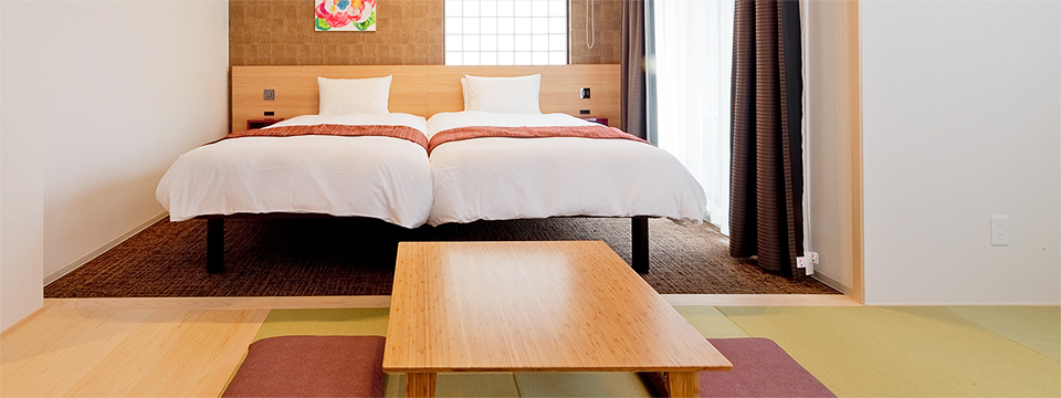 Deluxe Twin Room with Tatami Area3