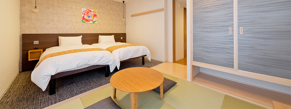 Superior Twin Room with Tatami Area2